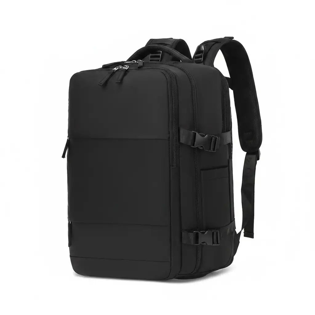 The AirPack in Black, photographed from the front on a white ground