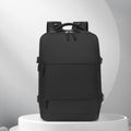 Voyat AirPack cabin travel backpack in black, front view