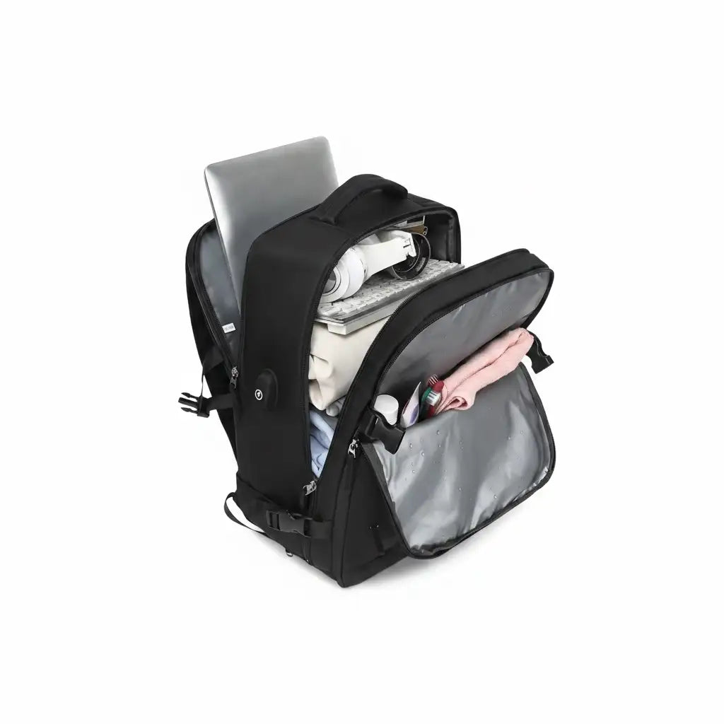Voyat AirPack - Water-Resistant Cabin Backpack with Vacuum Compression